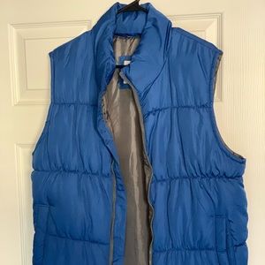 Old navy royal puff vest